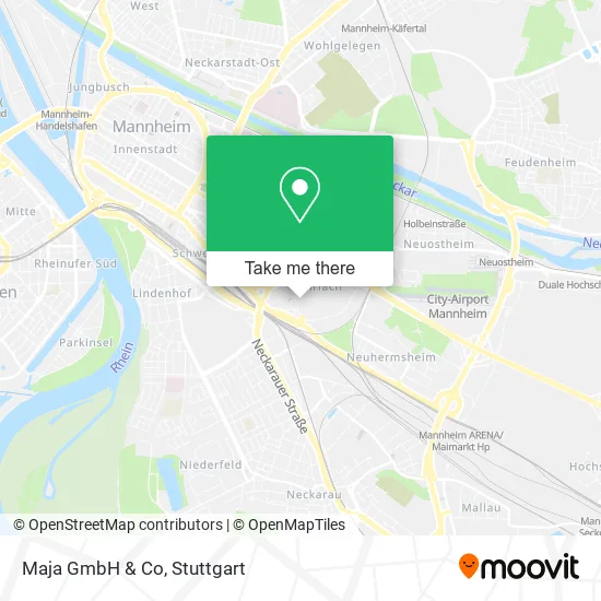 Карта Maja GmbH & Co