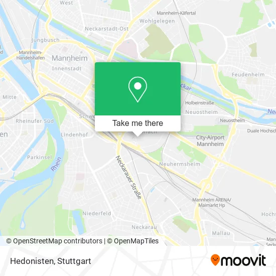 Карта Hedonisten