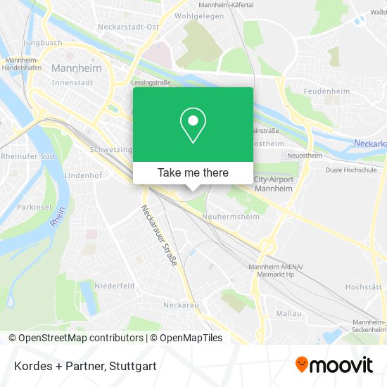 Kordes + Partner map