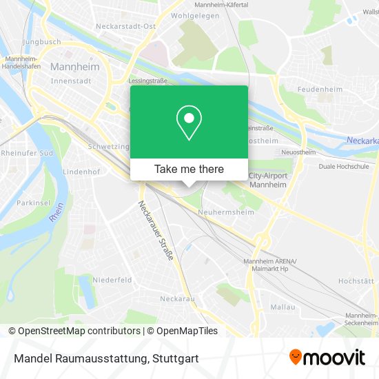 Карта Mandel Raumausstattung