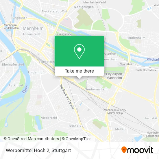 Карта Werbemittel Hoch 2