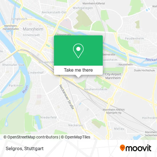 Карта Selgros