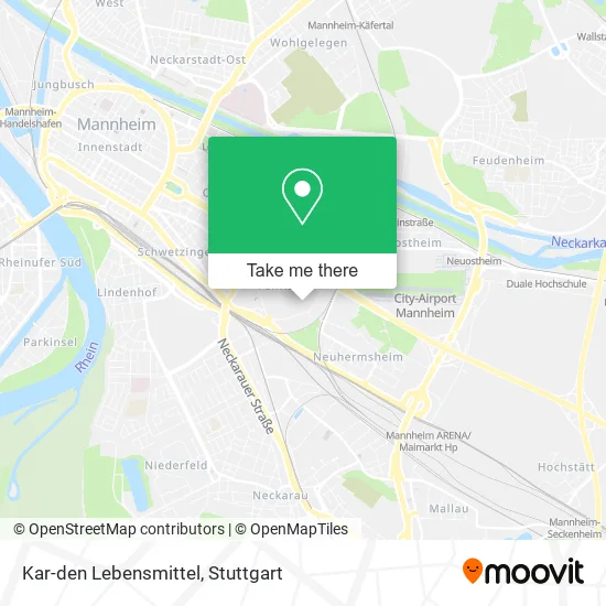 Карта Kar-den Lebensmittel