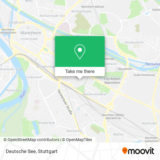 Карта Deutsche See