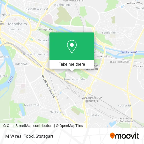 Карта M W real Food