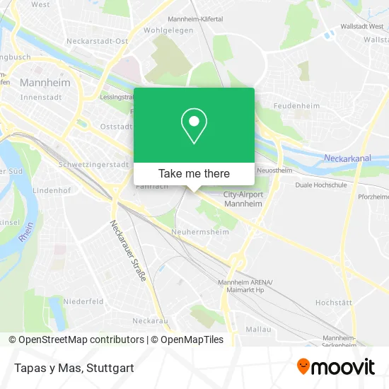 Карта Tapas y Mas