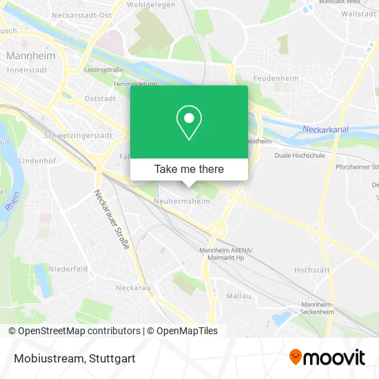 Карта Mobiustream
