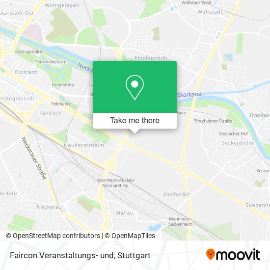 Faircon Veranstaltungs- und map
