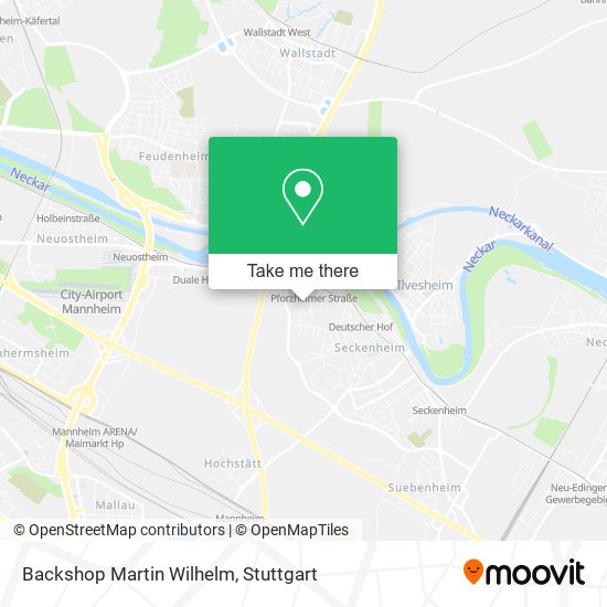 Backshop Martin Wilhelm map