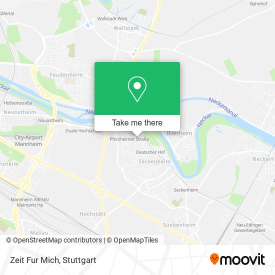 Карта Zeit Fur Mich