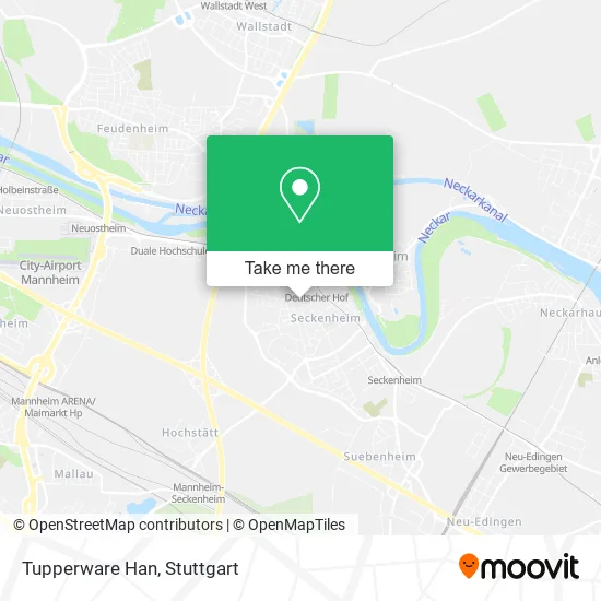 Карта Tupperware Han
