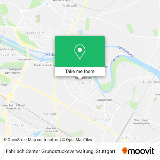 Fahrlach Center Grundstücksverwaltung map