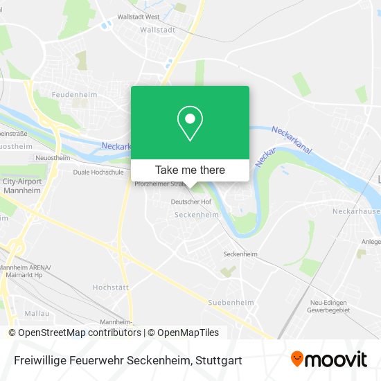Freiwillige Feuerwehr Seckenheim map