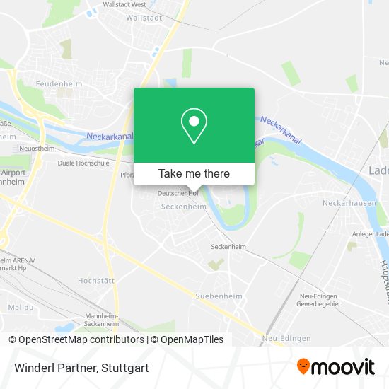 Карта Winderl Partner
