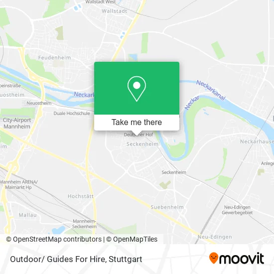 Карта Outdoor/ Guides For Hire