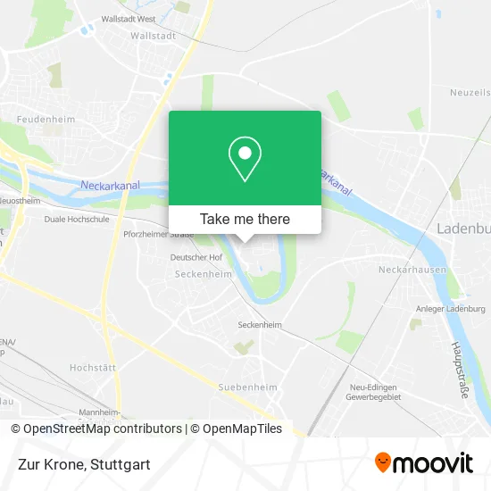 Карта Zur Krone
