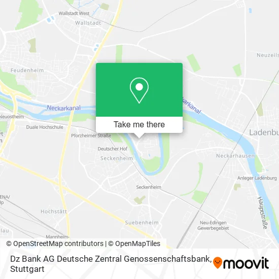 Карта Dz Bank AG Deutsche Zentral Genossenschaftsbank