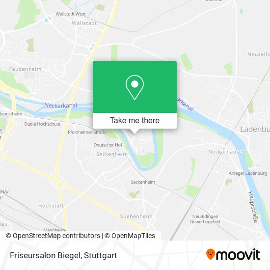 Карта Friseursalon Biegel