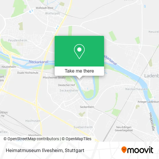 Карта Heimatmuseum Ilvesheim