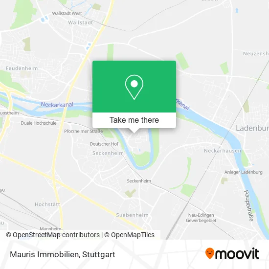 Карта Mauris Immobilien