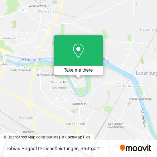 Карта Tobias Pogadl It-Dienstleistungen