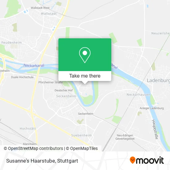 Карта Susanne's Haarstube