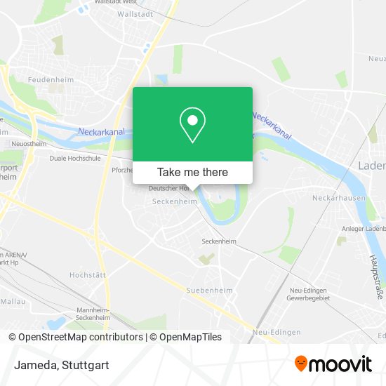 Карта Jameda