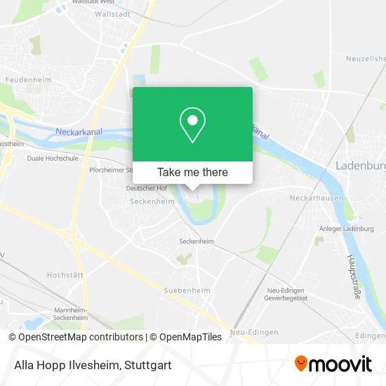 Карта Alla Hopp Ilvesheim