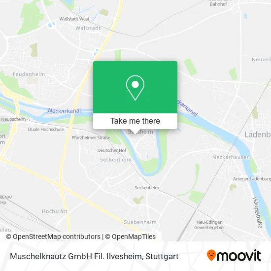 Карта Muschelknautz GmbH Fil. Ilvesheim
