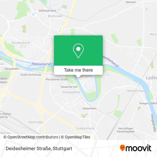 Deidesheimer Straße map