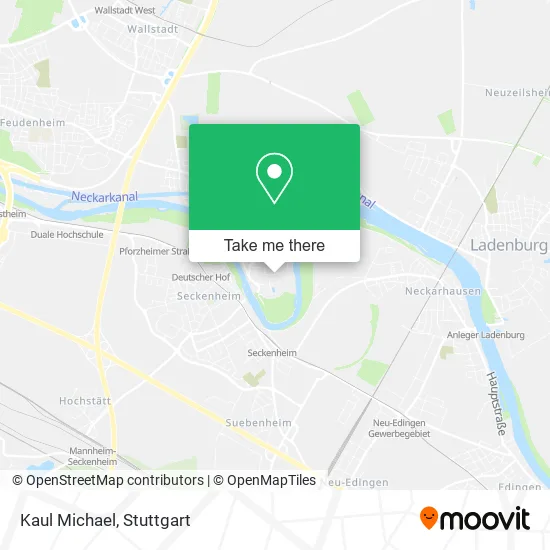Карта Kaul Michael