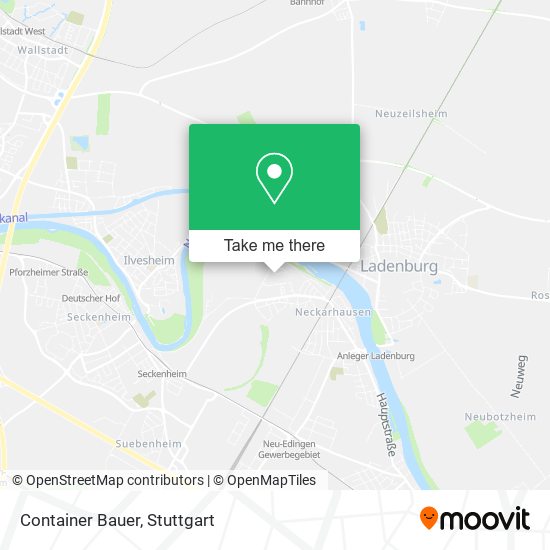 Container Bauer map