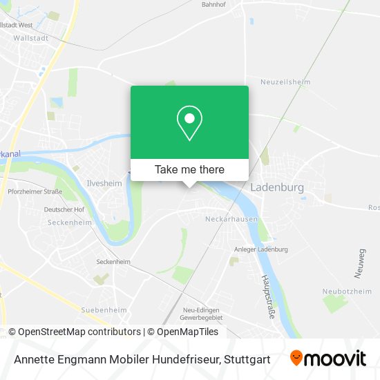 Annette Engmann Mobiler Hundefriseur map