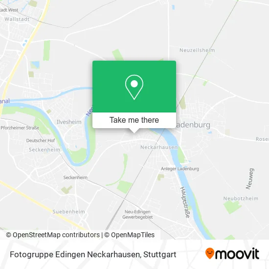 Карта Fotogruppe Edingen Neckarhausen
