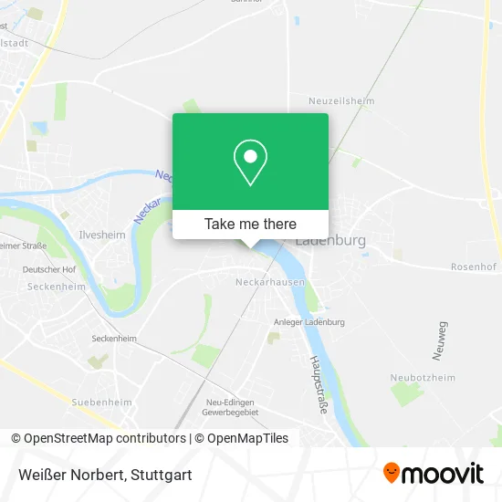 Карта Weißer Norbert