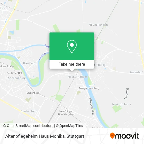 Карта Altenpflegeheim Haus Monika