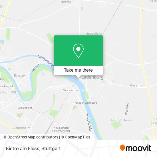 Карта Bistro am Fluss