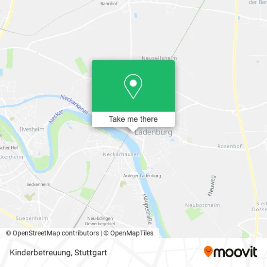 Карта Kinderbetreuung
