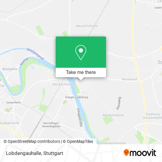 Карта Lobdengauhalle