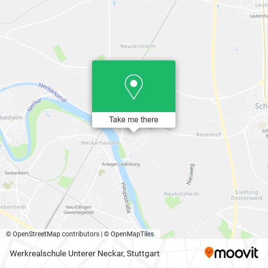 Карта Werkrealschule Unterer Neckar