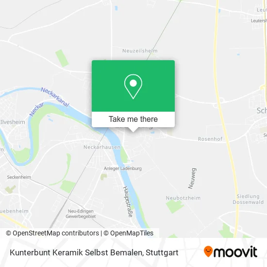 Карта Kunterbunt Keramik Selbst Bemalen