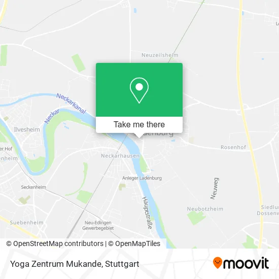Карта Yoga Zentrum Mukande