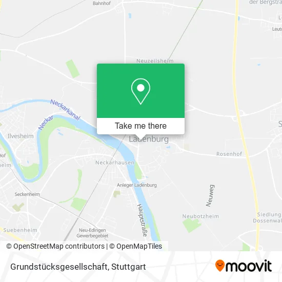 Карта Grundstücksgesellschaft