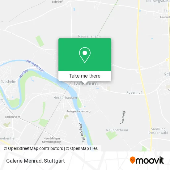Карта Galerie Menrad