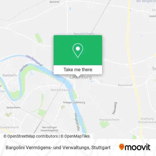 Карта Bargolini Vermögens- und Verwaltungs