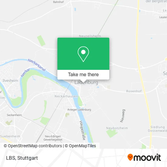 Карта LBS