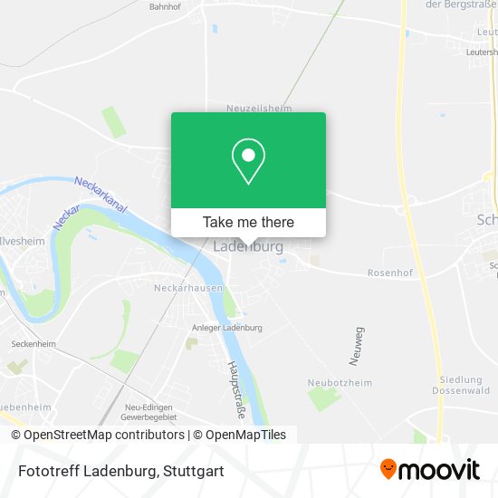 Fototreff Ladenburg map