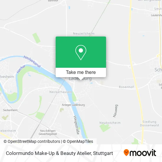 Карта Colormundo Make-Up & Beauty Atelier