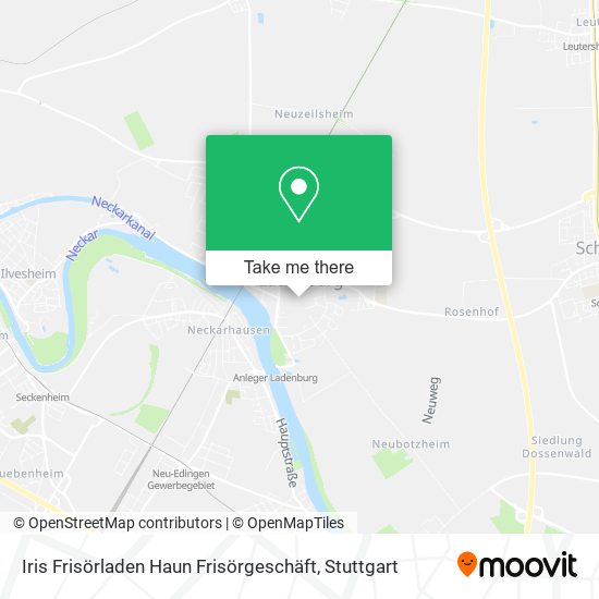 Iris Frisörladen Haun Frisörgeschäft map