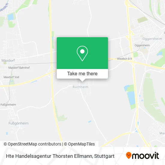 Карта Hte Handelsagentur Thorsten Ellmann